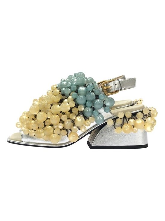 Gucci Heeled Sandals 37 Multicolour
